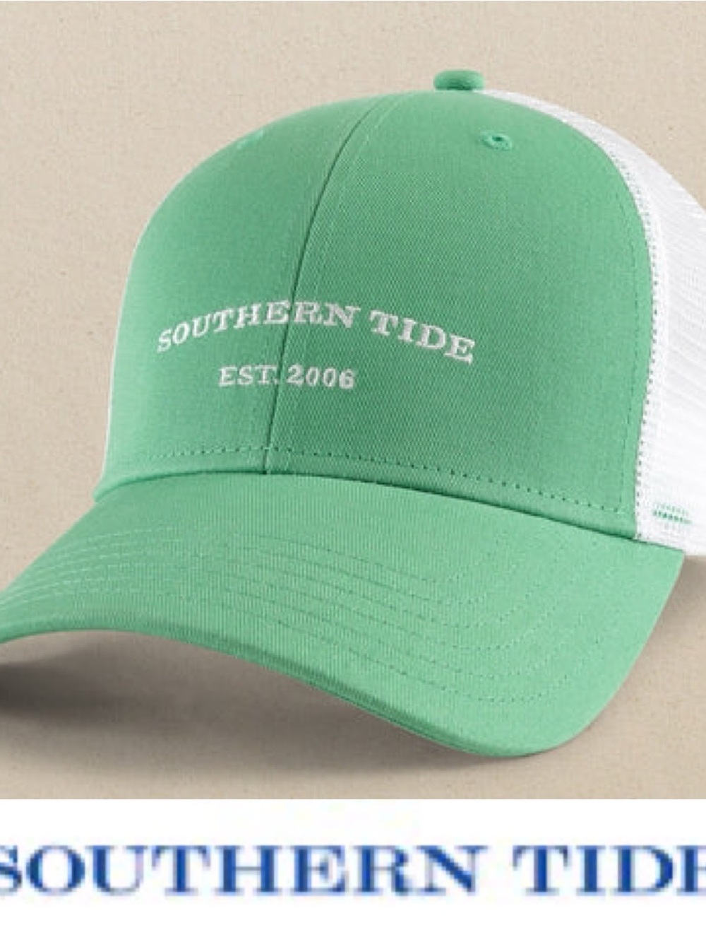 Southern Tide Arc Trucker Hat ❤️ NWT